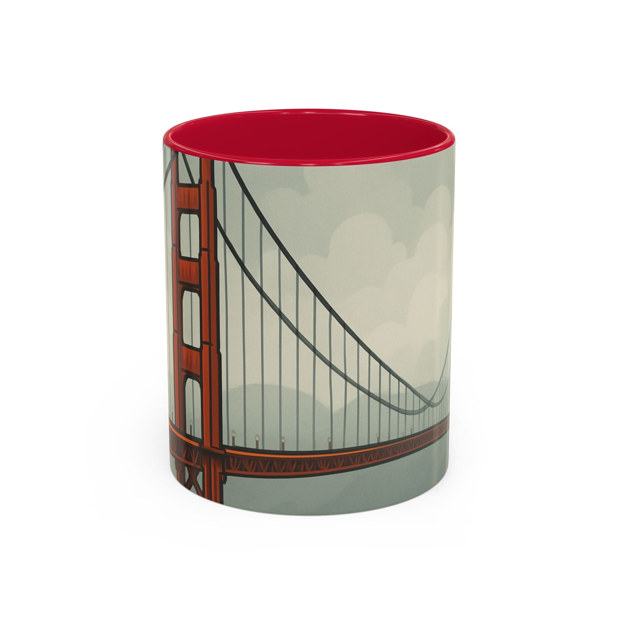 Foggy San Francisco Mug – Golden Gate Bridge Coffee & Tea Cup