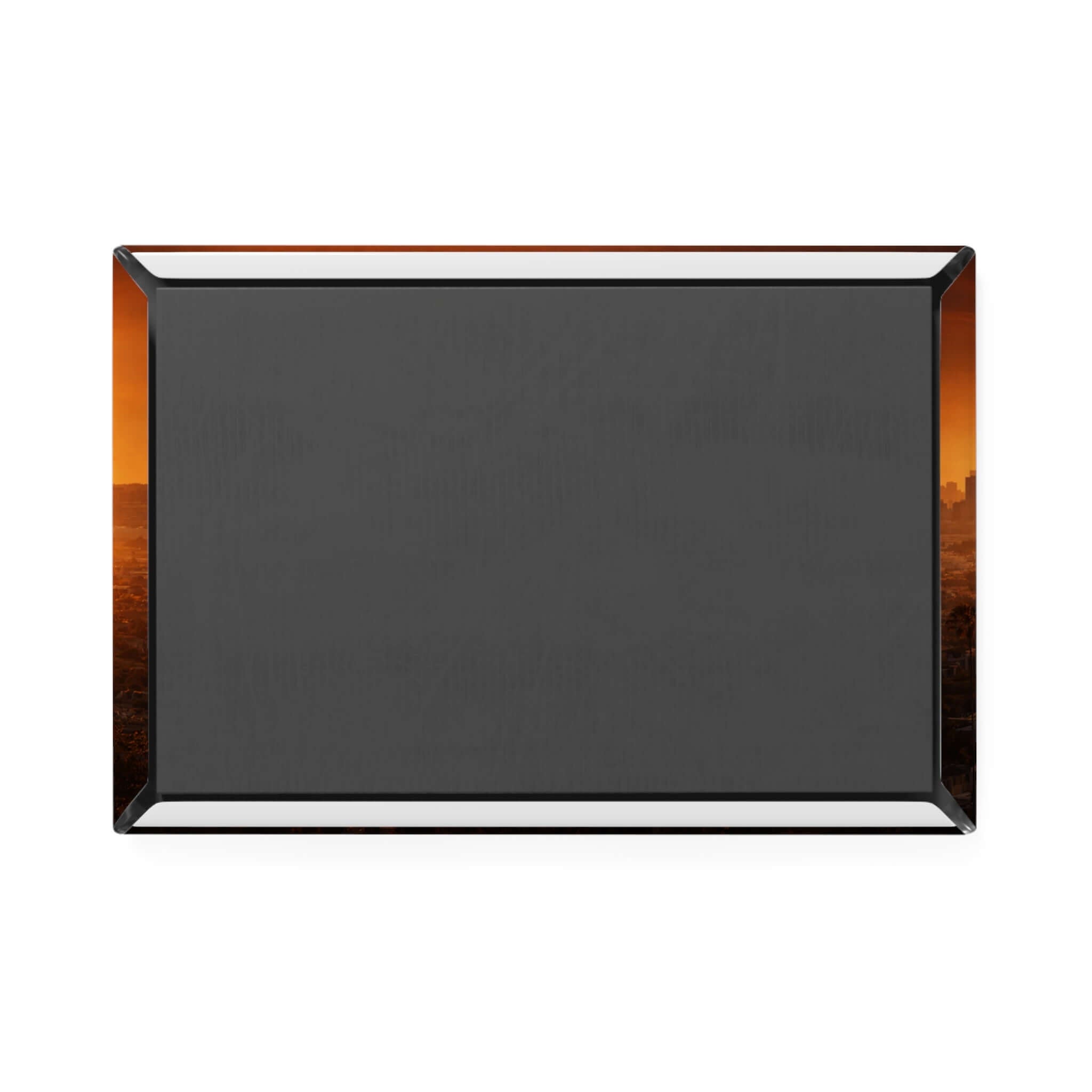 Sunset Los Angeles Skyline Rectangle Magnet