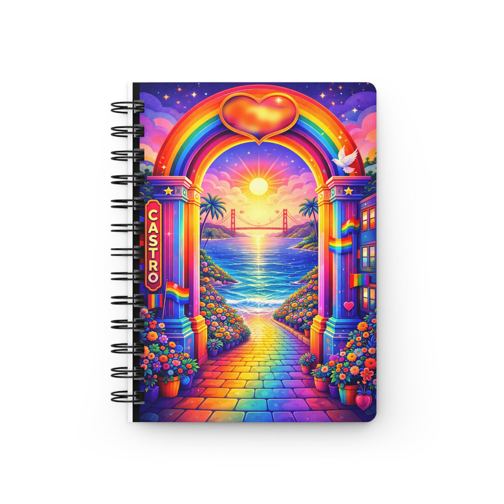 Castro Rainbow Arch Spiral Bound Journal