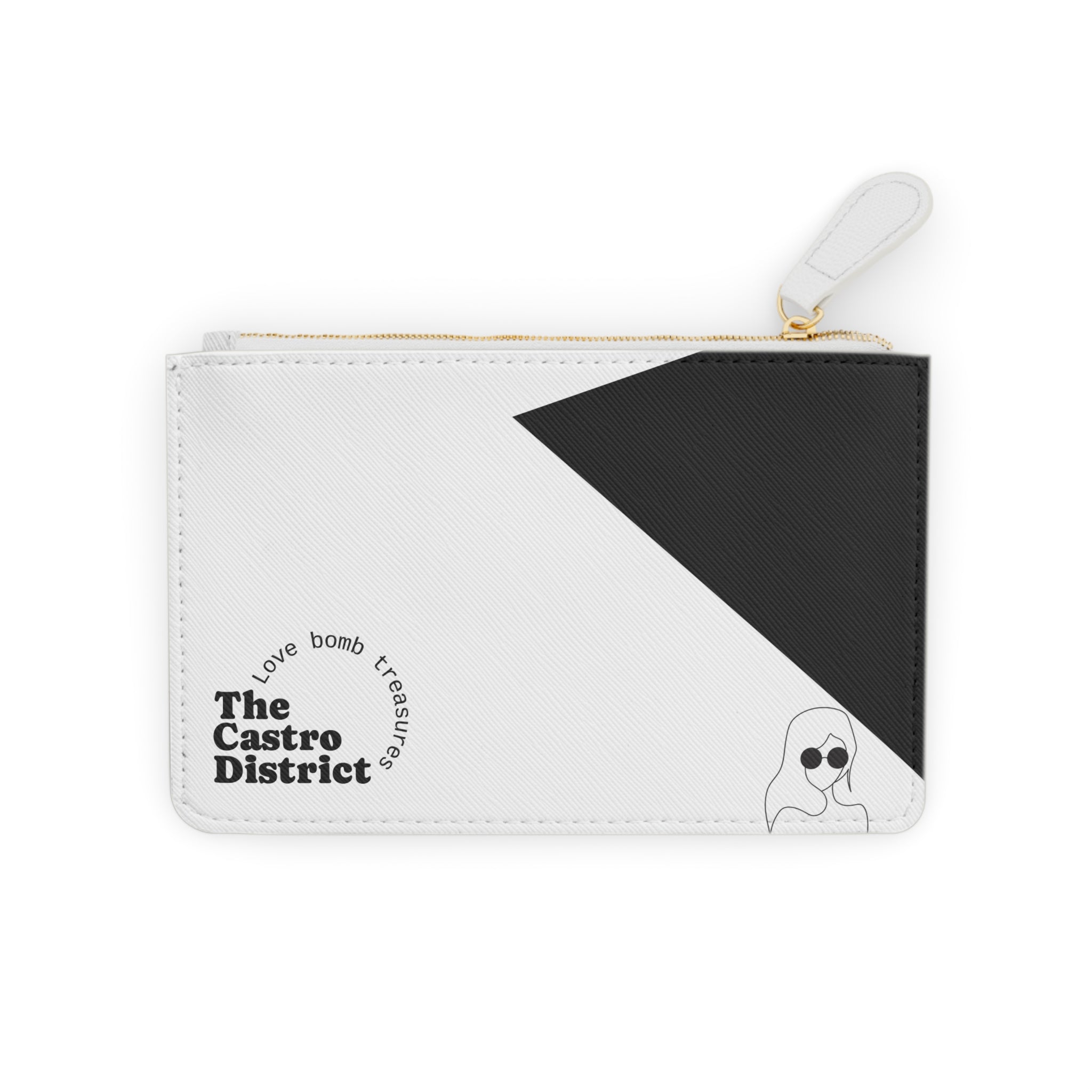 Castro District Mini Clutch Bag – Colorful Pride Organizer & Travel Pouch